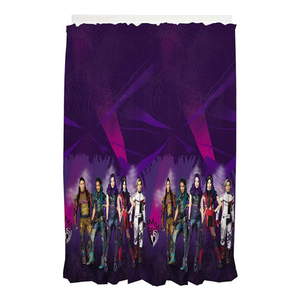 Franco Kids Window Curtain Panels Drapes Set, 82 in x 63 in, Disney Descendants 3