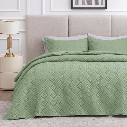 Love's cabin California King Size Quilt Bedding Se