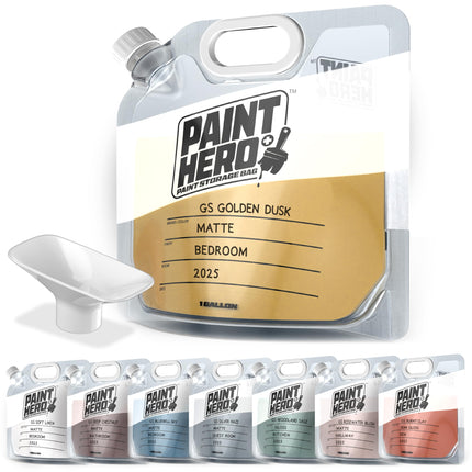 Paint Hero Paint Storage Bags - 1 Gallon Refillabl