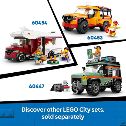 LEGO City Red Sports Car Toy - Race Car Toys for 5+ Year Old Boys & Girls - Educational Gifts for Birthdays & Holidays - Includes a Driver Minifigure & Accessories - 60448