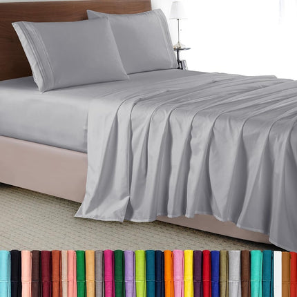 Elegant Comfort Luxury 4-Piece Bed Sheet Set - Lux