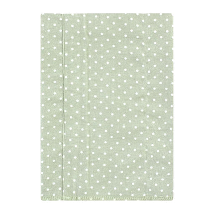 Hudson Baby Unisex Baby Cotton Flannel Burp Cloths, Pink Dainty Floral 4 Pack, One Size