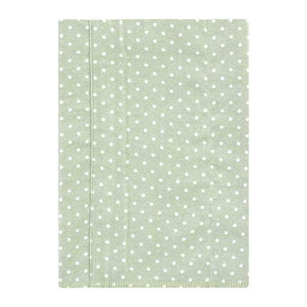 Hudson Baby Unisex Baby Cotton Flannel Burp Cloths, Pink Dainty Floral 4 Pack, One Size