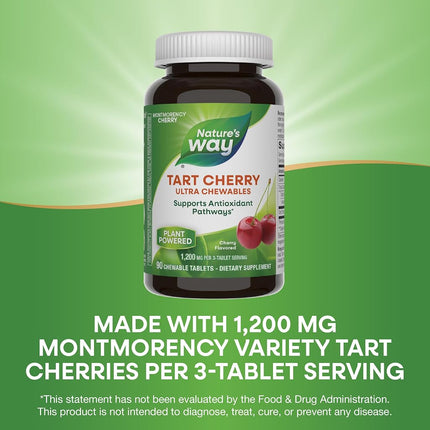 Enzymatic Therapy Tart Cherry Ultra Chewable