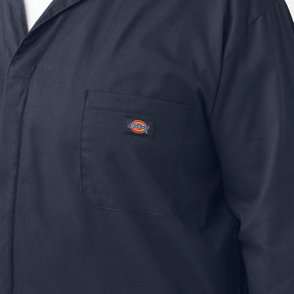 Dickies mens Flex Long Sleeve Coveralls, Dark Navy, 3X Tall