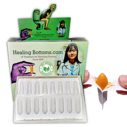 Healing Bottoms Fissure Suppository | Expert Formu