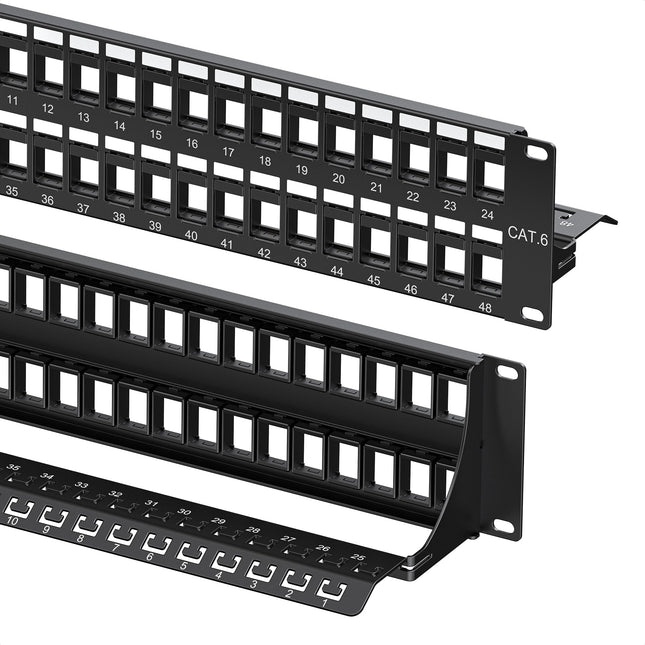 Cable Matters Rackmount or Wall Mount 2U 48 Port K