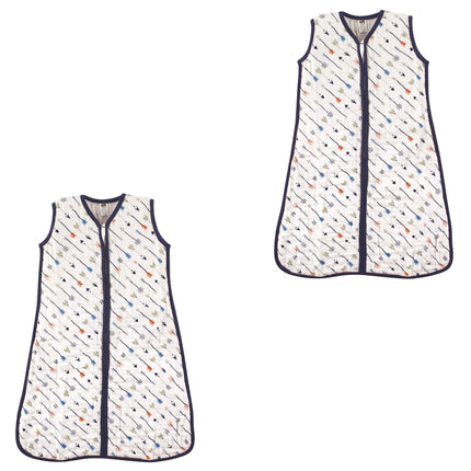 Hudson Baby Unisex Baby Muslin Cotton Sleeveless W