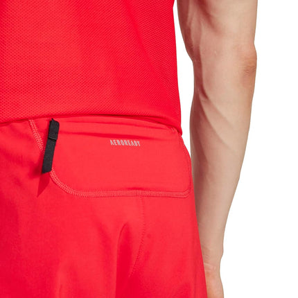 adidas Men's Own The Run Shorts, Pure Ruby, XXL / 9L