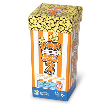 Learning Resources Juegos POP POP para Palabras Reconocibles 2