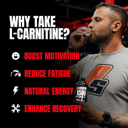 Pro Supps L-Carnitine 1500 Liquid Fat Burner, Metabolic Enhancer (Berry Flavor), 31 Servings, Torch Fat and Get Ripped