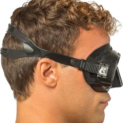 Cressi Superocchio Freediving Mask - Black
