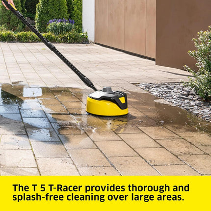 Kärcher - T 5 T-Racer 11" Electric Power Pressure Washer Surface Cleaner Attachment - 32" Extension Wand Included - 2600 PSI - for Kärcher K1-K5