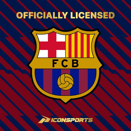 Sudadera de cuello redondo monocromática de felpa de algodón con licencia oficial de club de fútbol Icon Sports – Ropa de fútbol para hombre