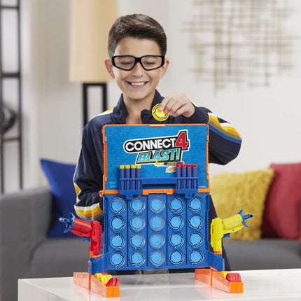Connect 4 Blast! Game; Powered by Nerf; Includes N