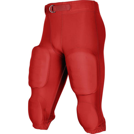 Pantalon de football CHAMPRO pour homme, modèle Blocker traditionnel, taille adulte, couleur écarlate