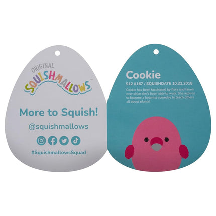 Squishmallows Original 12-Inch Cookie Pink Flamingo - Official Jazwares Plush