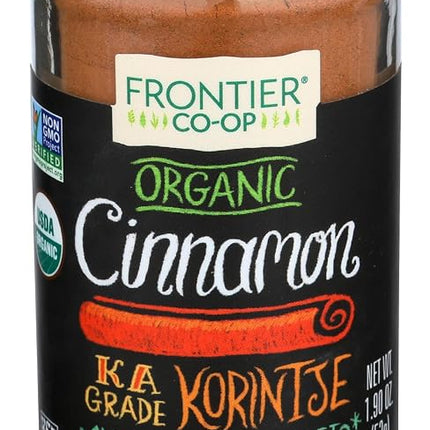 Frontier Herb Cinnamon - Organic - Ground - 3 Perc