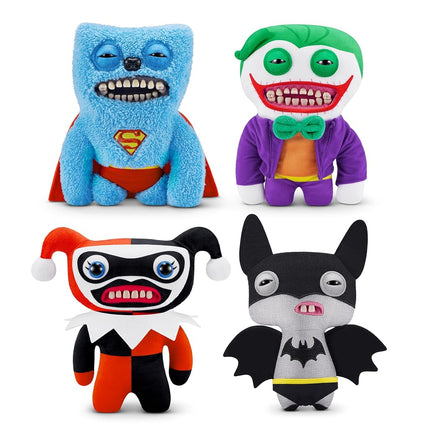 Fuggler x DC 9-inch by ZURU, Funny Ugly Monster Plush Toy, Soft Superhero Doll Plushies for Kids and Adults (Batman)