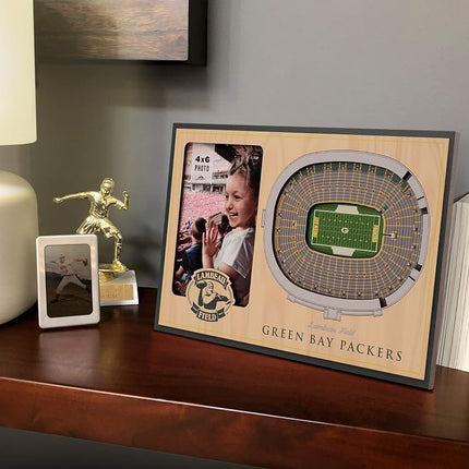 YouTheFan NFL Green Bay Packers 3D StadiumViews Picture Frame