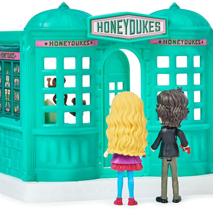 Wizarding World Harry Potter, Magical Minis Honeydukes Sweet Shop with 2 Exclusive Figures and 5 Accessories, Kids’ Toys for Ages 6 and up