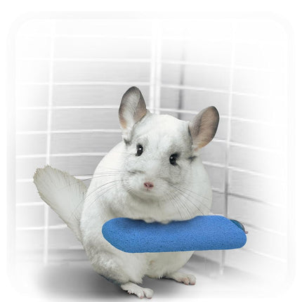 Kaytee Pumice Rock Lava Ledge, Attaches to Cage, Chewing, Teeth and Beak Grinding, for Chinchillas, Ferrets, Rabbits, Birds (Assorted Colours)