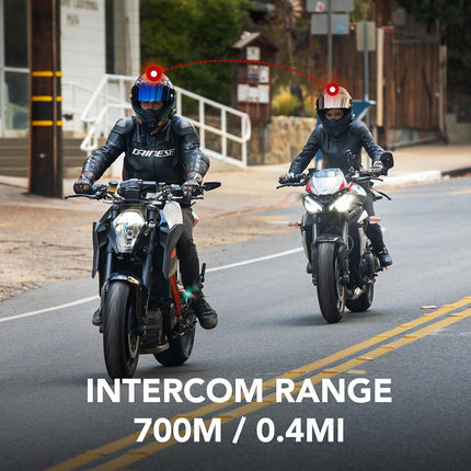 Sena 5R LITE Intercomunicador Bluetooth HD de Dos Vías para Motocicleta, Paquete Dual
