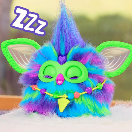 Furby Galaxy Glow in the Dark Interactive Plush Toy - English Version, Galaxie