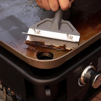 Cuisinart Griddle Scraper with 6" Wide Stainless Steel Blade, Easy Grip Handle (CCB-500C)