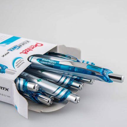 EnerGel BL77-SX 0.7 mm XM Retractable Roller Ball Gel Pen (Pack of 12)