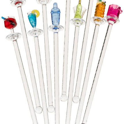 Prodyne Happy Hour Swizzle Sticks, Colors May Vary