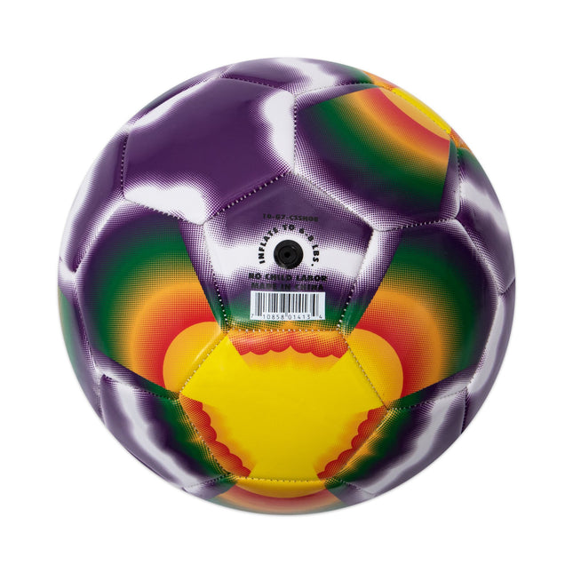 Champion Sports EXTD5 Ballon de football cousu extrême, taille 5, multicolore dégradé