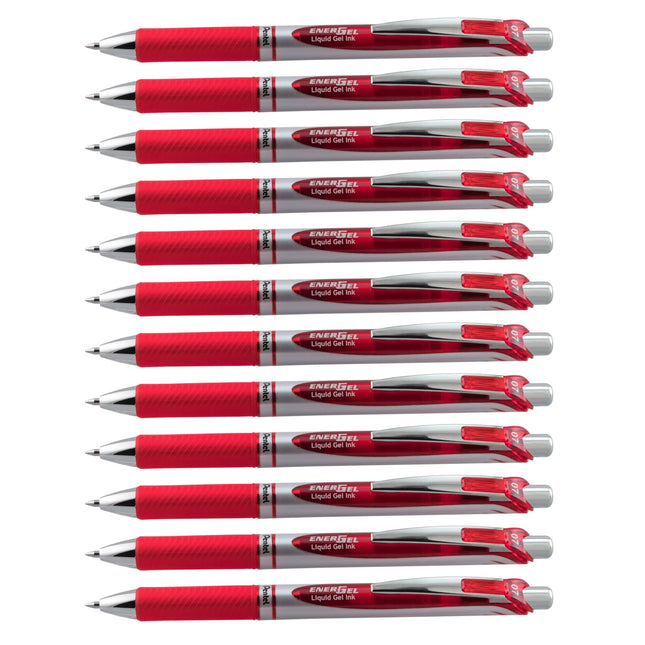 Pentel EnerGel Deluxe RTX Gel Pen, Medium Metal Ti