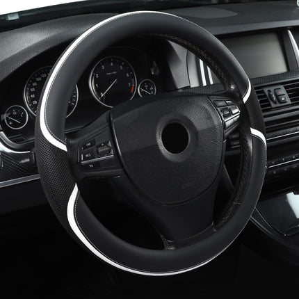 Microfiber Leather 16" Universal Fit Car Steering 