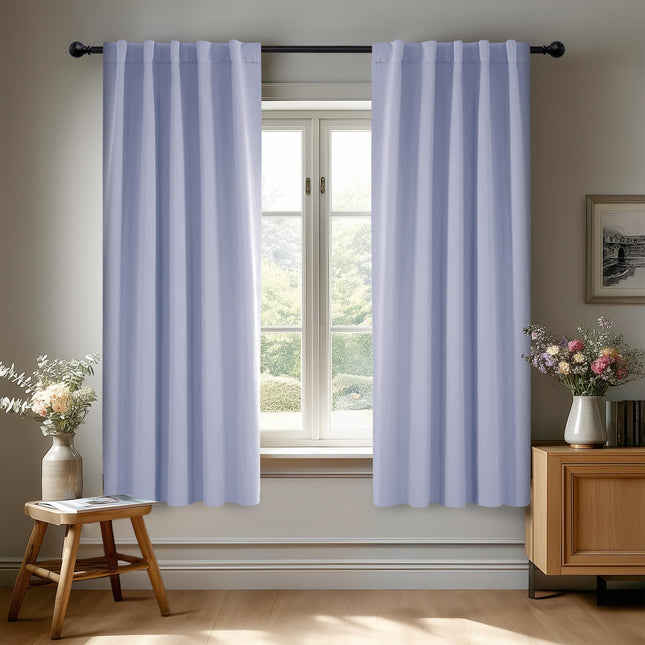 Deconovo Back Tab and Rod Pocket Drapes and Curtai
