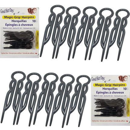 Good Hair Days Hair Pins - Plastic, U-shaped Magic