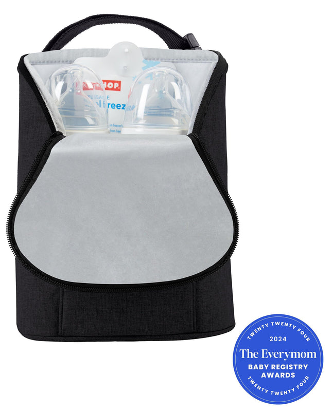 Skip Hop Double Bottle Bag, Black, EA