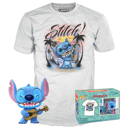 Funko POP! & Tee: Lilo & Stitch - Ukelele Stitch -