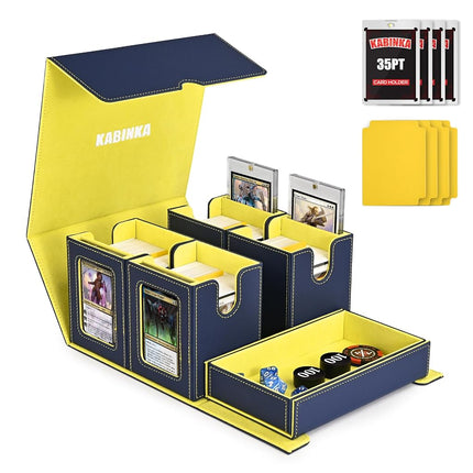 Card Deck Box for MTG with Commander Display, 5 in