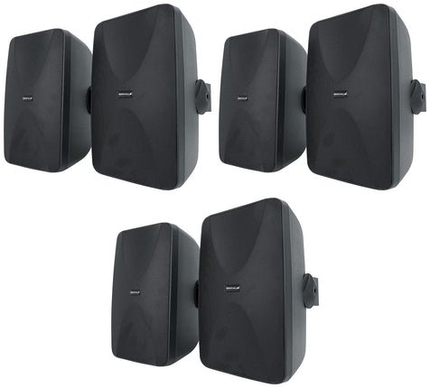 (6) Rockville WET-6525B 6.5" 70V Commercial Indoor