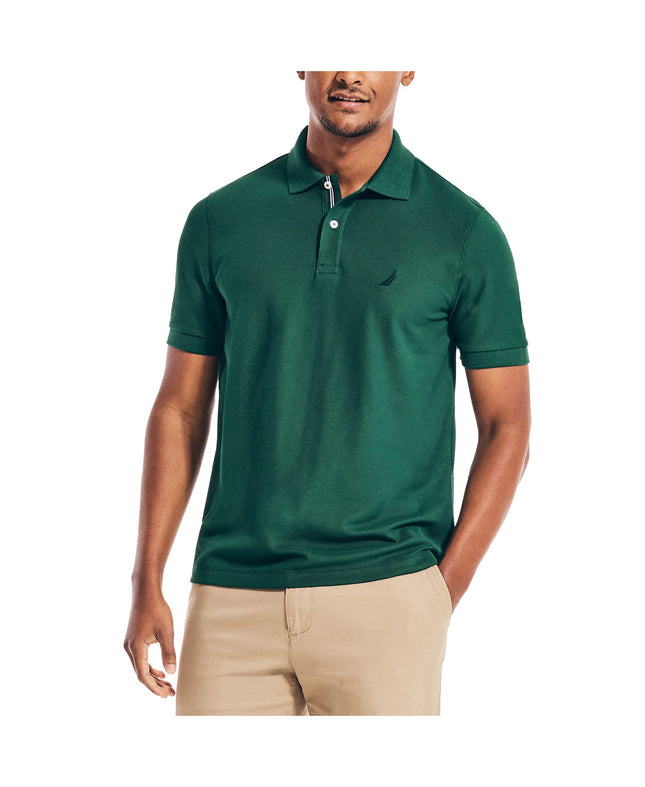 Nautica Men's Classic Short Sleeve Solid Polo Shir