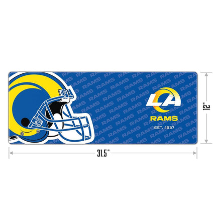 YouTheFan NFL Los Angeles Rams Logo Series Desk Pad SMU