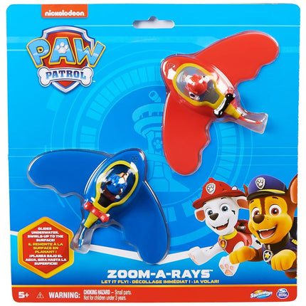 SwimWays Paw Patrol Zoom-A-Rays Water Toys, Kids Pool & Diving Toys for Kids Aged 5 & Up, 2-Pack
