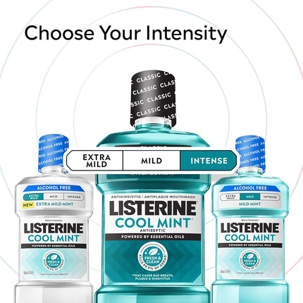 Listerine Antiseptic Mouthwash, Cool Mint, 1.5 L