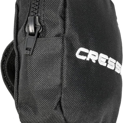 Cressi Back Weight Pockets for Ultralight/Air Travel B.C.'D - Black