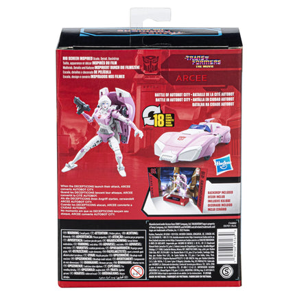Transformers Toys Studio Series 86-16 Deluxe Class The The Movie Arcee Action Figure - Ages 8 and Up, 4.5-inch, F4480