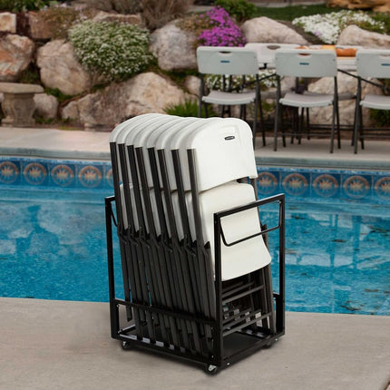 Carro rodante residencial para sillas Lifetime Products 80279, gris