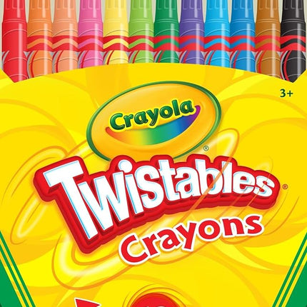CRAYOLA Twistables Colouring Crayons - Assorted Co