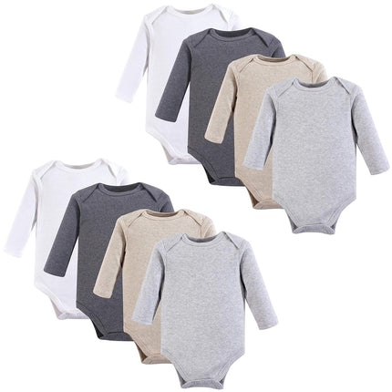 Hudson Baby unisex-baby Cotton Long-sleeve Bodysui