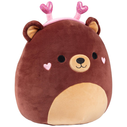 Squishmallows Original 10 Inch Omar The Love Teddy Bear - Official Jazwares Mother's Day Plush - Soft, Cuddly Collectible Bear Stuffed Animal Toy - Gift for Moms, Women, Boys, Girls, & Kids